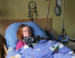 ALS Patientin Frau Hirth
