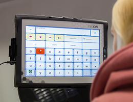 Kommunikationshilfen Augensteuerung