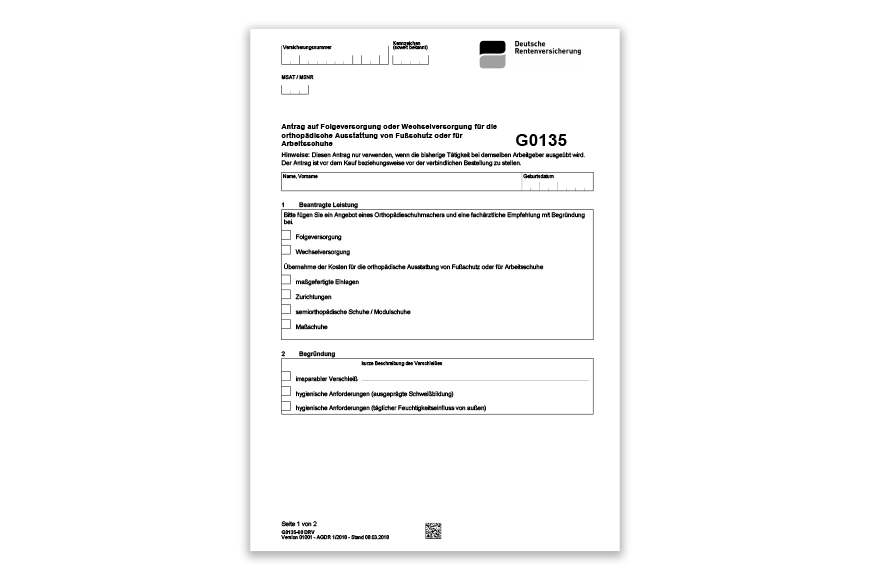 Sanitätshaus Tingelhoff Folgeversorgungsantrag