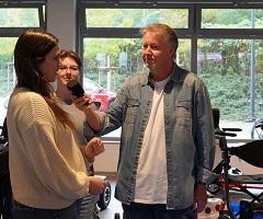 Azubis Radiointerview