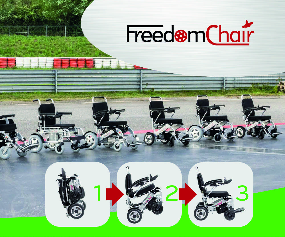 Elektrorollstuhl auf Reisen